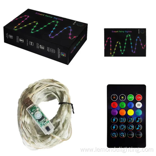 Festival Outdoor Mobile Phone Control LED String Light